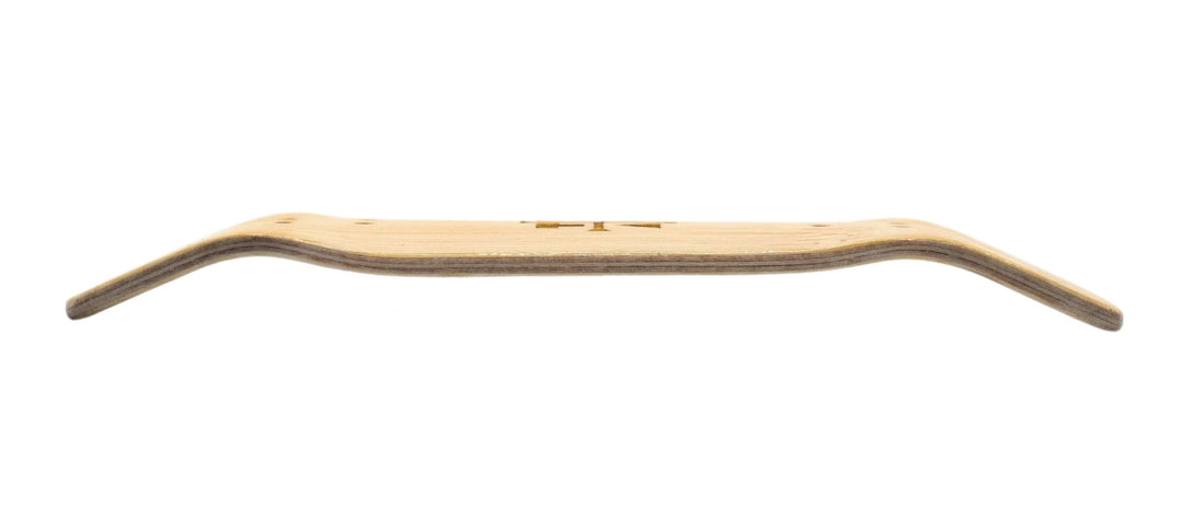 Teak Tuning Carlsbad Cruiser Wooden Fingerboard Deck, "Bamboo Samurai" - 34mm x 100mm