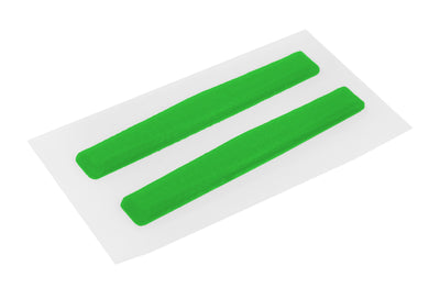 Teak Tuning Gem Edition Board Rails (Adhesive Backing) - Emerald Green