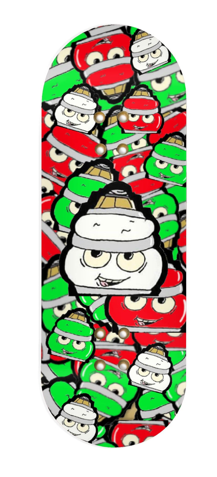 Teak Tuning Limited Edition "Christmas Bushings" Deck Graphic Christmas Wrap - 35mm x 110mm