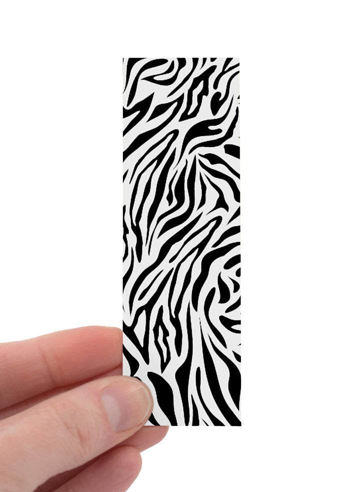 Teak Tuning "Zebra Print Colorway" ColorBlock Fingerboard Deck Wrap - 35mm x 110mm