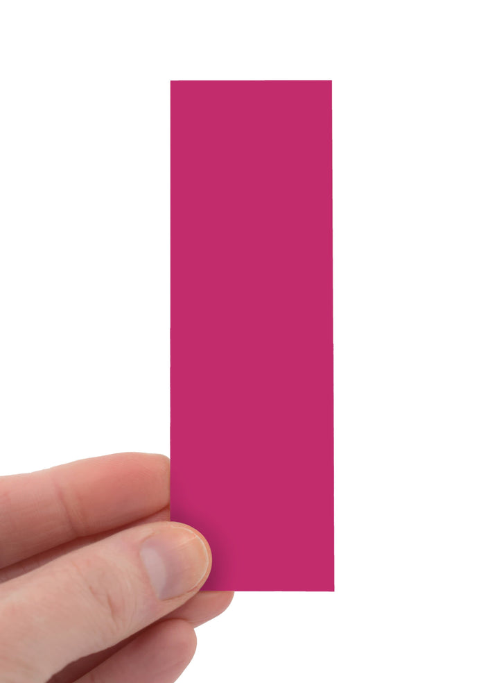 Teak Tuning "Bubblegum Pink Colorway" ColorBlock Fingerboard Deck Wrap - 35mm x 110mm