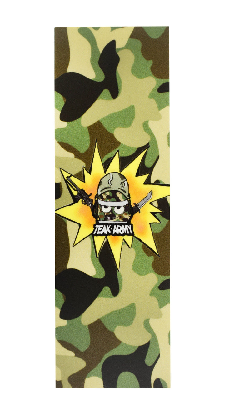 Teak Tuning "Teak Army Camo" Deck Graphic Wrap - 35mm x 110mm