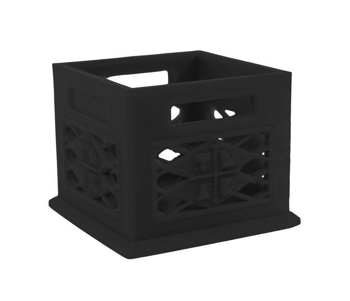 Teak Tuning Fingerboard Stacking Milk Crate - 1.4" x 1.6" - Black