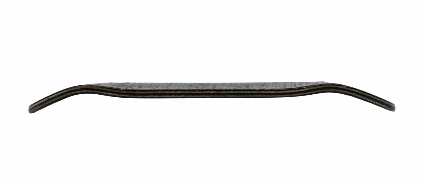Teak Tuning PROlific Wooden 5 Ply Fingerboard Deck 35x95mm - Black Mamba - with Color Matching Mid Ply