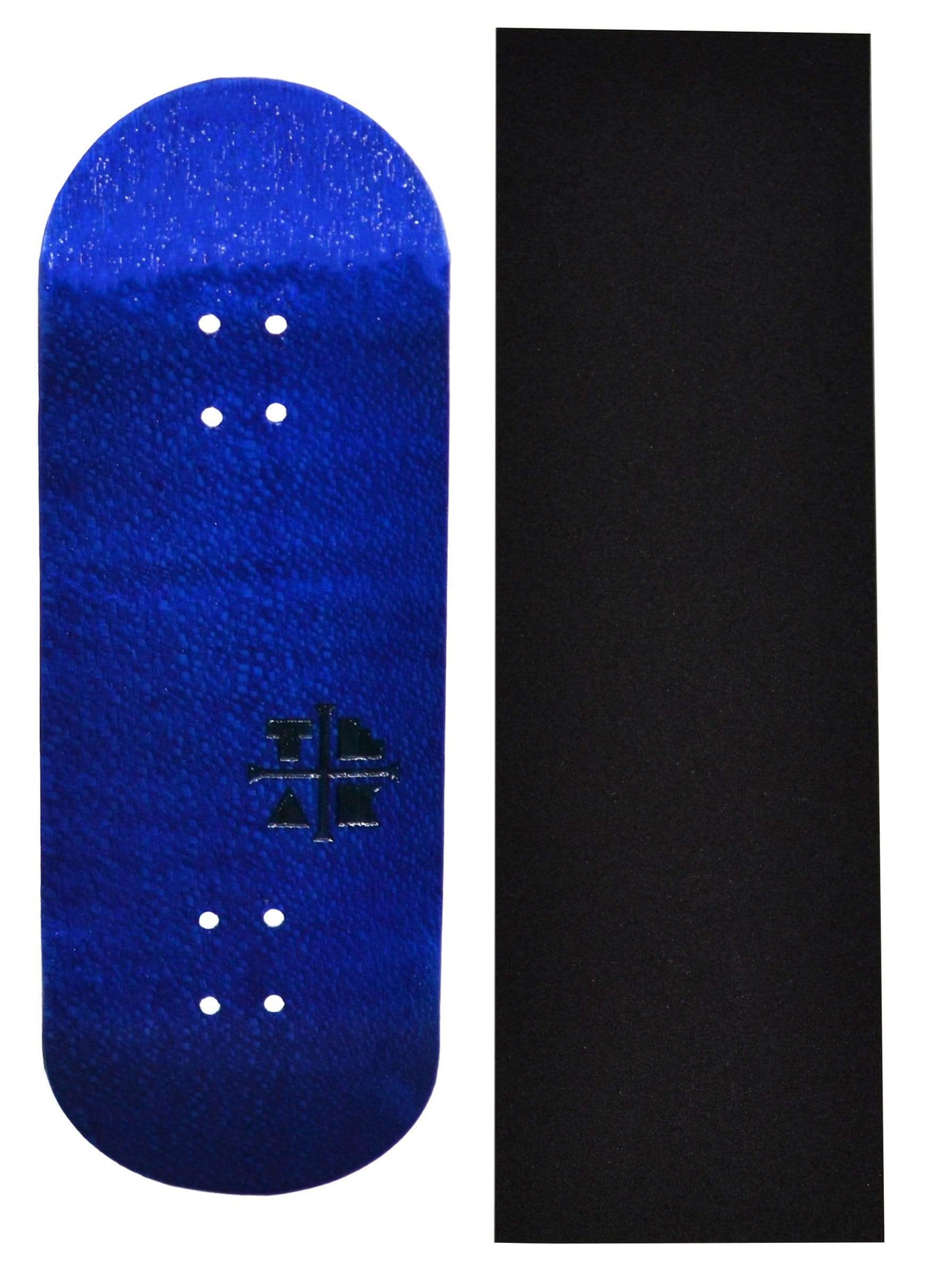Teak Tuning PROlific Wooden Fingerboard Deck, "Blue Yeti" - 34mm x 97mm