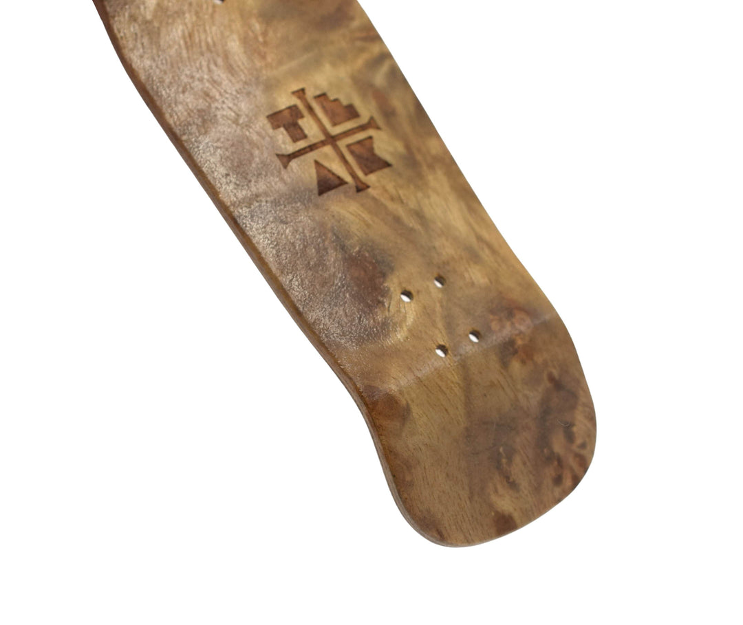 Teak Tuning Carlsbad Cruiser Wooden Fingerboard Deck, "The Graham Cracker" - 34mm x 100mm