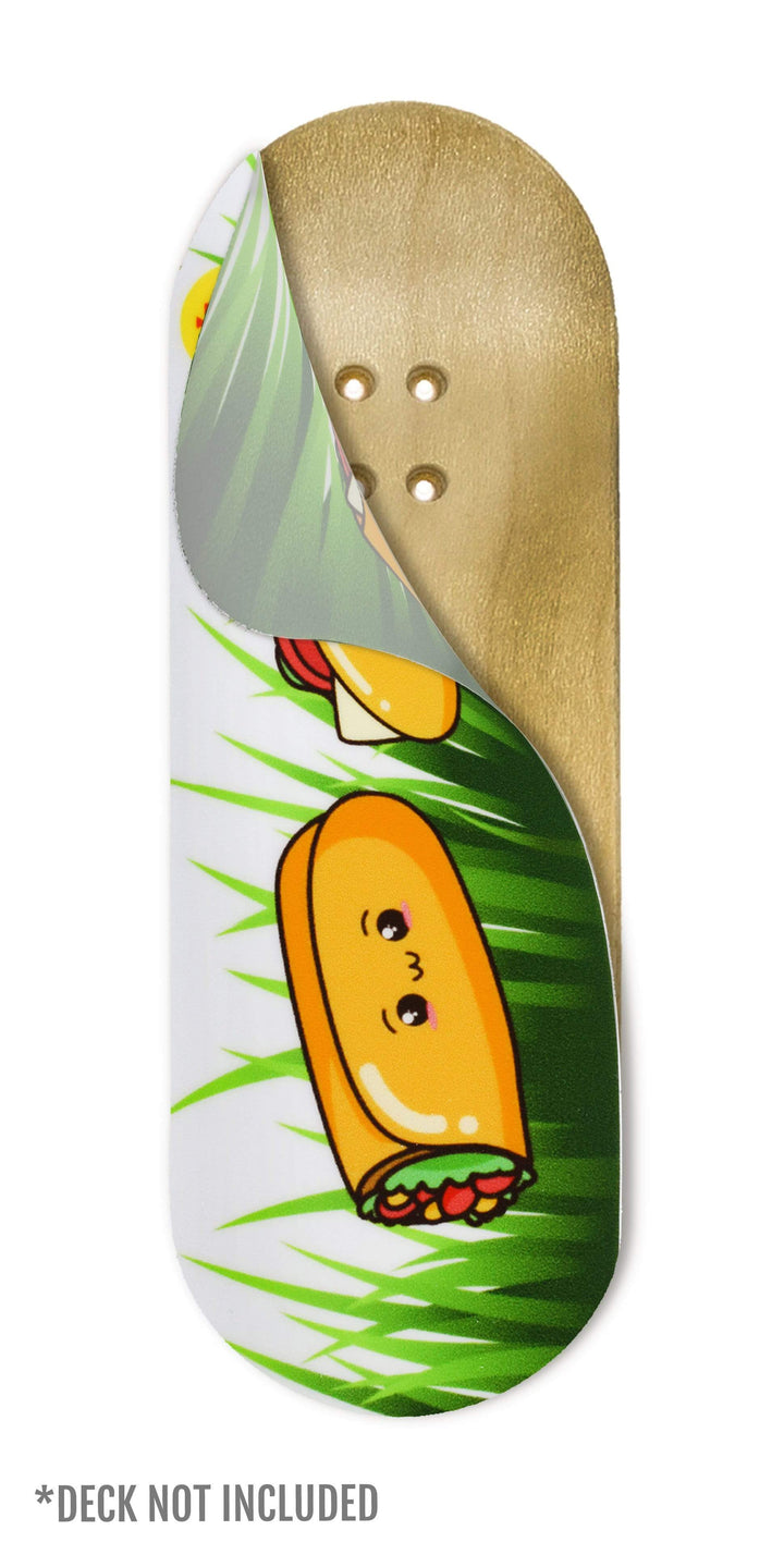 Teak Tuning "Happy Tacos" Deck Graphic Wrap - 35mm x 110mm