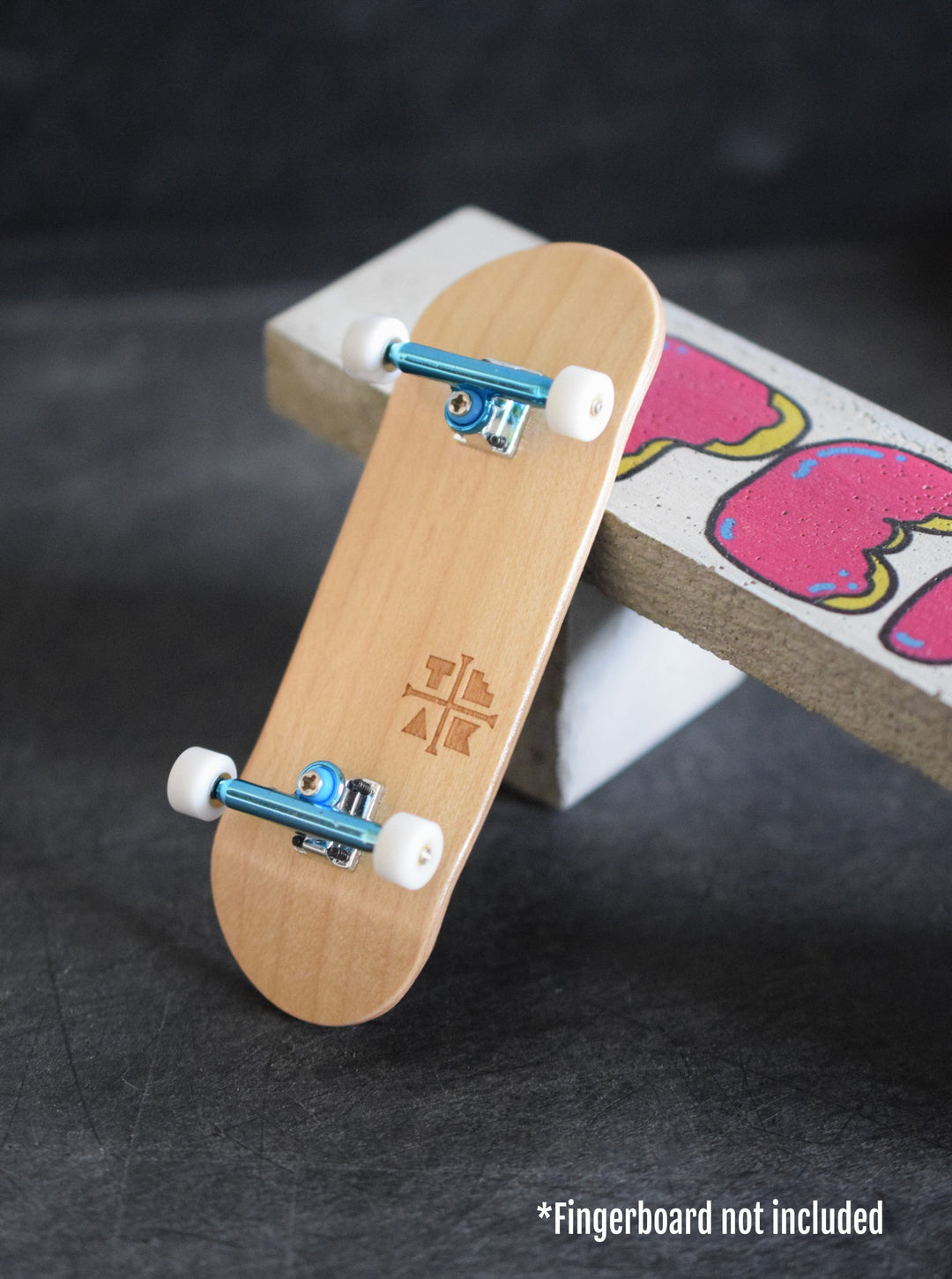 Teak Tuning Prodigy Pro Inverted Fingerboard Trucks, 34mm - Electric Blue Colorway