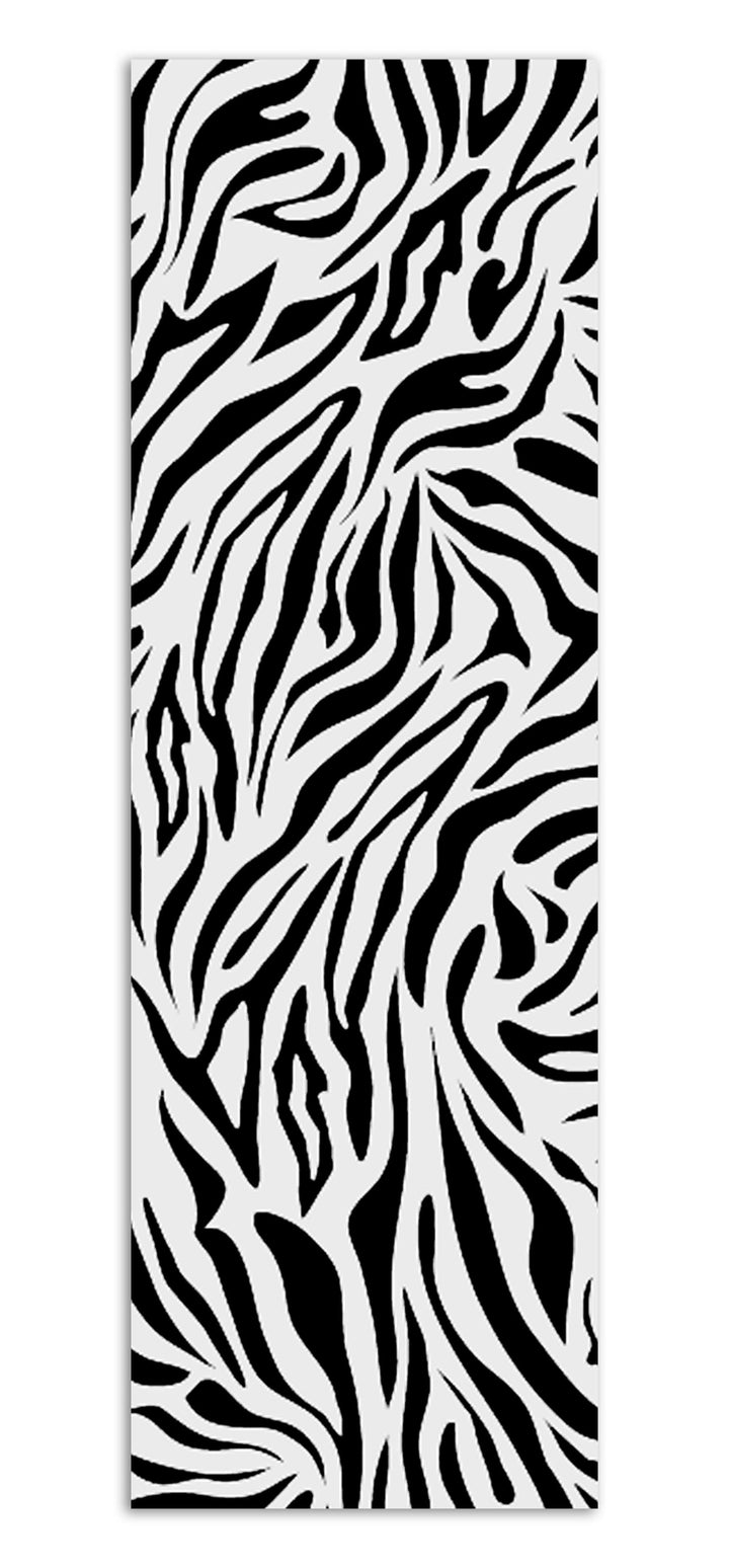 Teak Tuning "Zebra Print Colorway" ColorBlock Fingerboard Deck Wrap - 35mm x 110mm