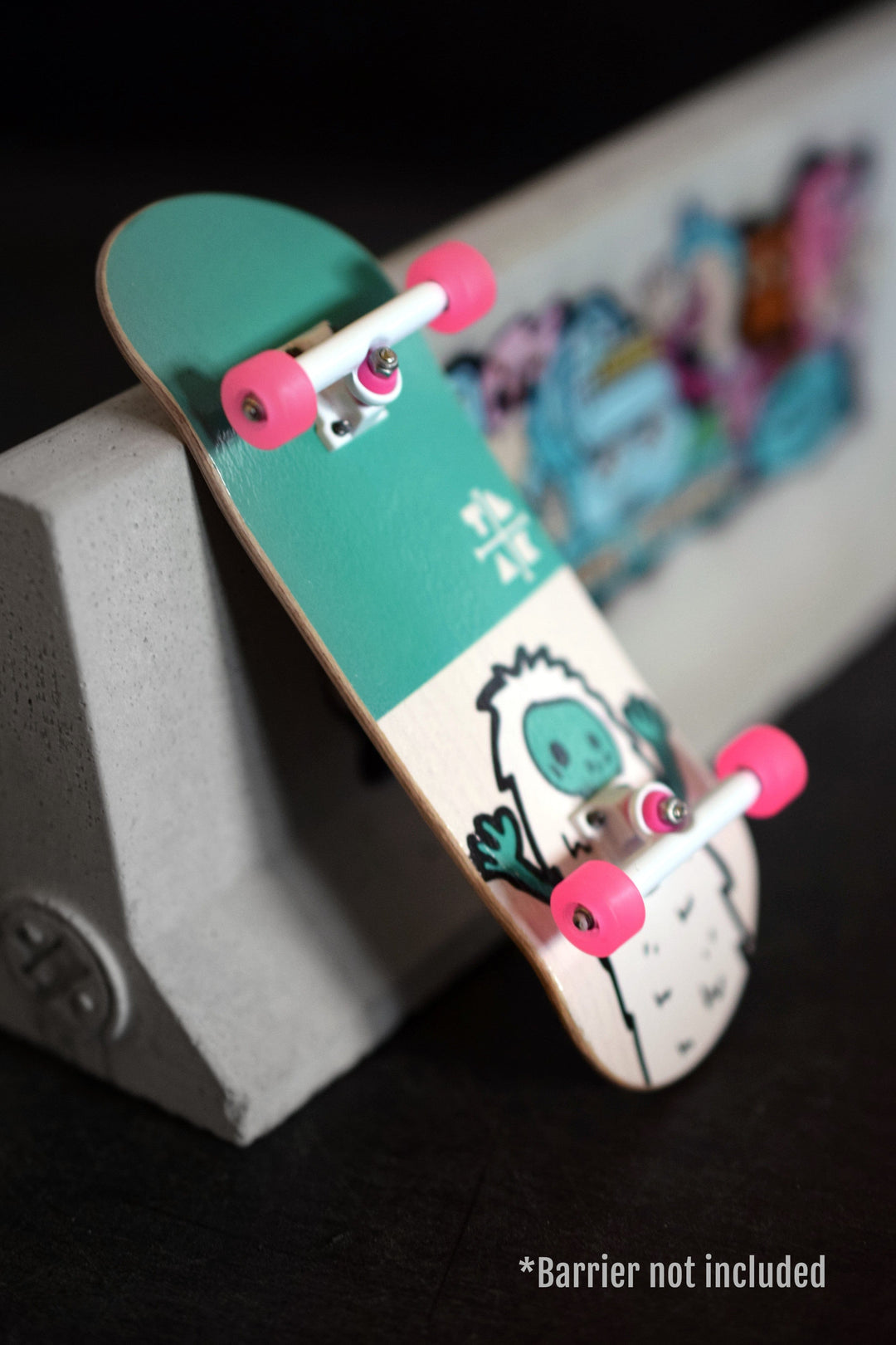 Teak Tuning PROlific+ Complete with Apex Wheels - Heat Transfer Graphic - "Pinky the Yeti" Edition