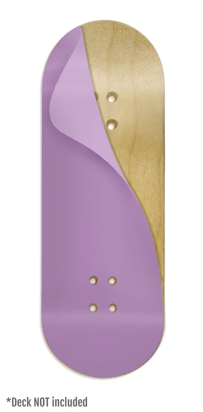 Teak Tuning "Amethyst Colorway" ColorBlock Fingerboard Deck Wrap - 35mm x 110mm