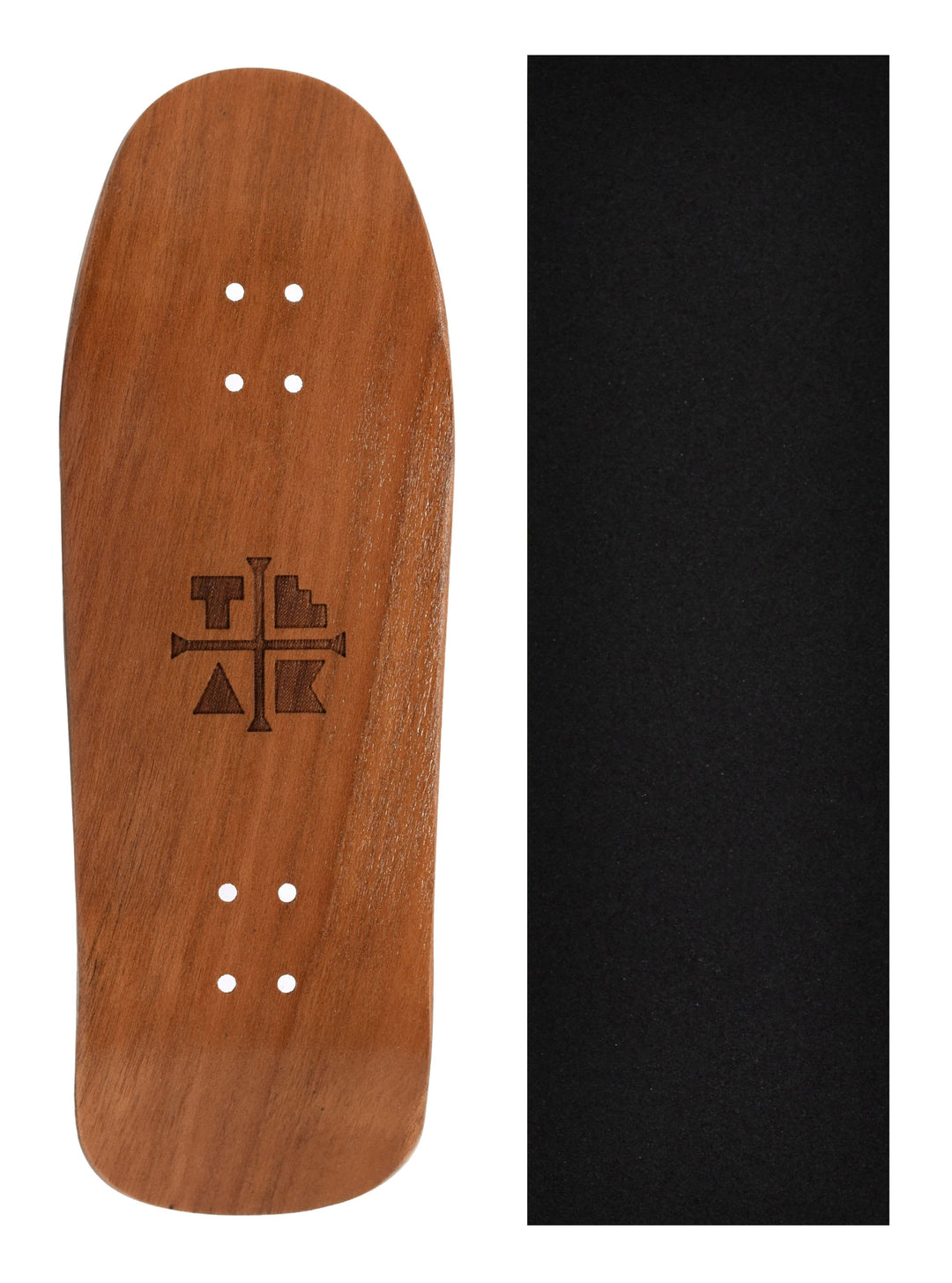 Teak Tuning Carlsbad Cruiser Wooden Fingerboard Deck, "Prunus Serotina" - 34mm x 100mm
