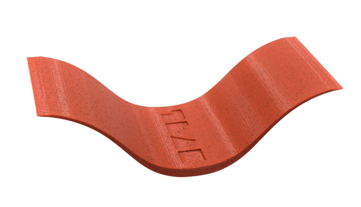 Teak Tuning Arch Poly-Ramp, 7" - Lava Flow Colorway
