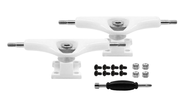 Teak Tuning Prodigy Swerve Trucks, 32mm - White Colorway