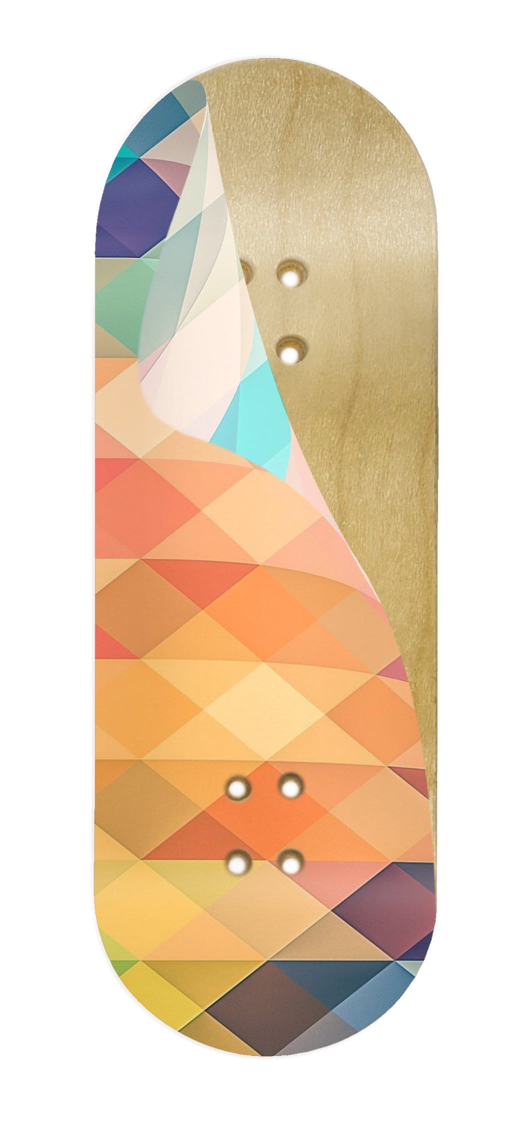 Teak Tuning Limited Edition "Geometric Mayhem" Deck Graphic Wrap - 35mm x 110mm