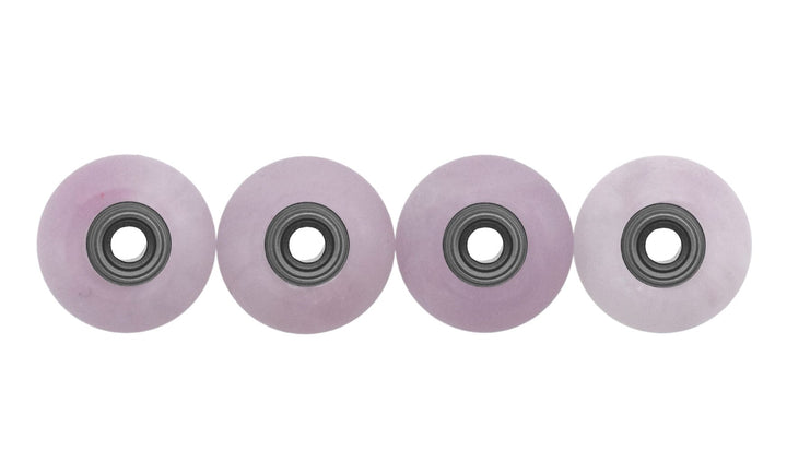 Teak Tuning Apex 61D Urethane Fingerboard Wheels, Globe Shape, ABEC-9 Stealth Bearings - Supernova Colorway - Set of 4