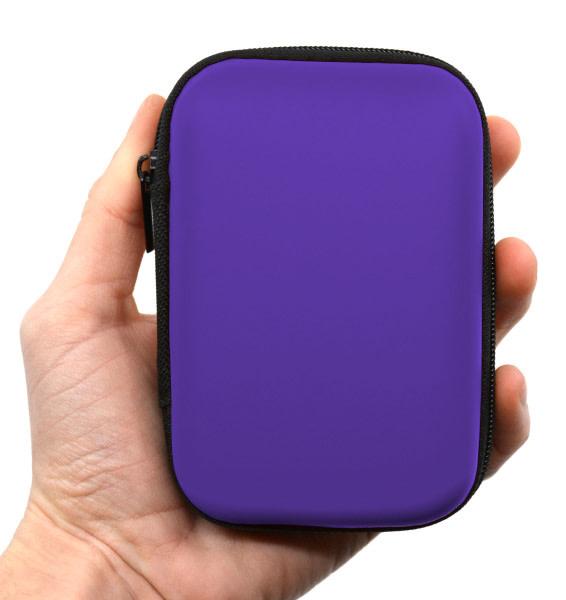 Teak Tuning Mini Fingerboard Travel Carry Case - Purple