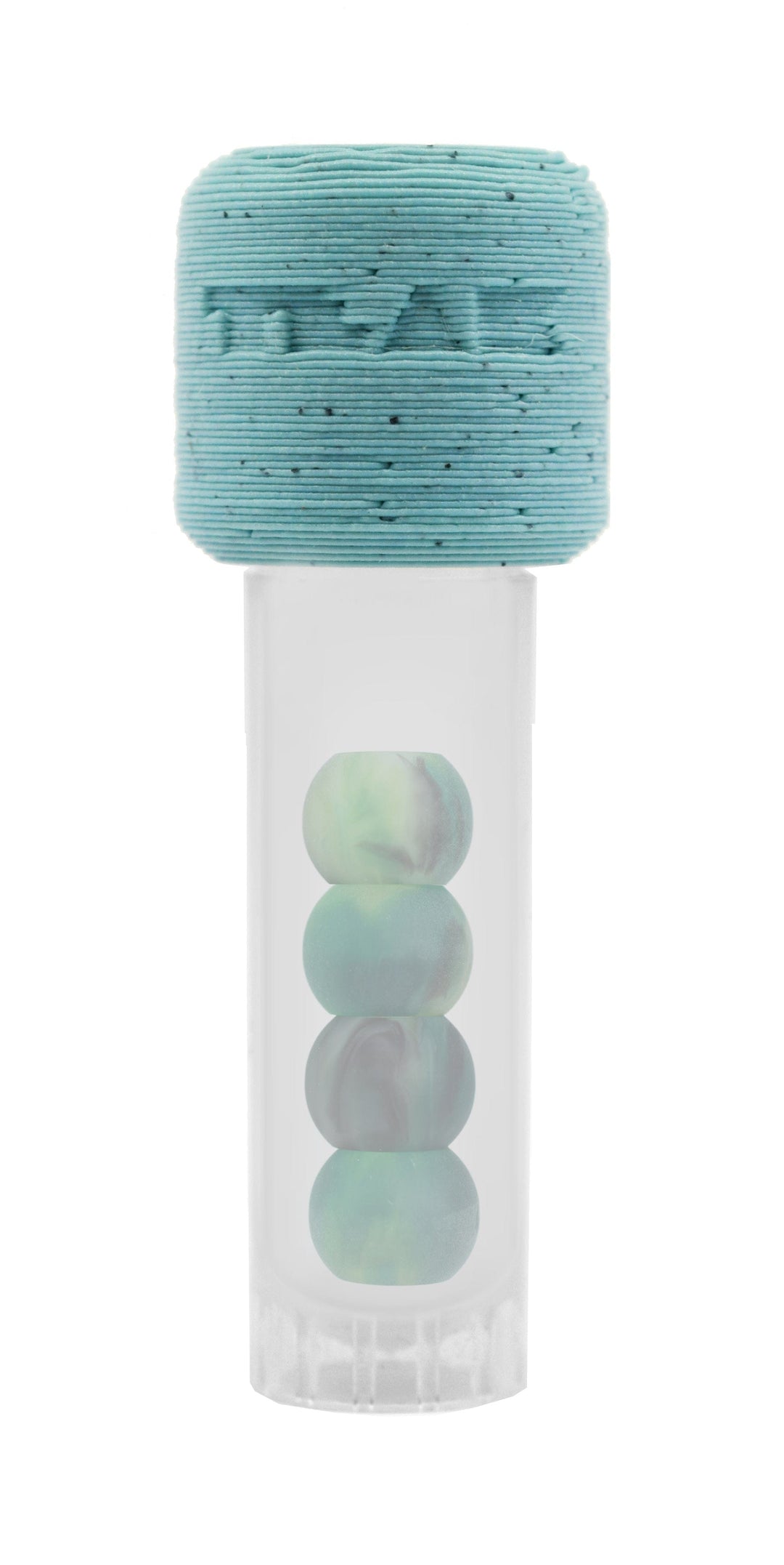 Teak Tuning Apex 61D Urethane Fingerboard Wheels, Globe Shape, ABEC-9 Stealth Bearings - Nebula Colorway - Set of 4