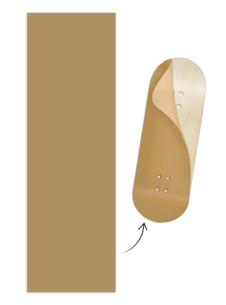 Teak Tuning "Gold Decadence Colorway" ColorBlock Fingerboard Deck Wrap - 35mm x 110mm