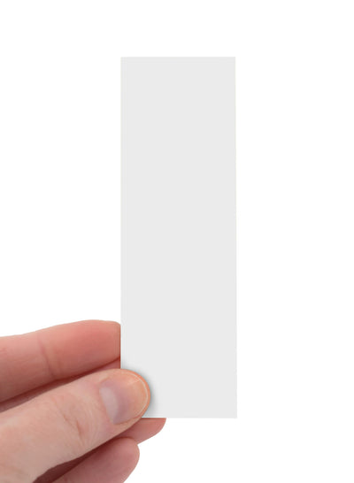 Teak Tuning "White Snow Colorway" ColorBlock Fingerboard Deck Wrap - 35mm x 110mm