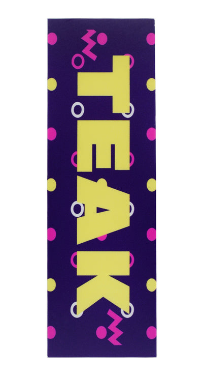 Teak Tuning "Confetti Teak Logo" Deck Graphic Wrap - 35mm x 110mm