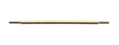 Teak Tuning Wooden Fingerboard Deck, Longboard Style - "Birch" - 33.3mm x 130mm