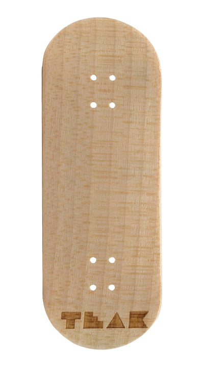 Teak Tuning PROlific Wooden 5 Ply Fingerboard Deck 34x95mm - The Classic - with Color Matching Mid Ply
