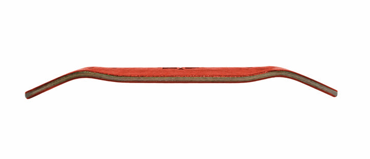 Teak Tuning Carlsbad Cruiser Wooden Fingerboard Deck, "Cherry Red" - 34mm x 100mm