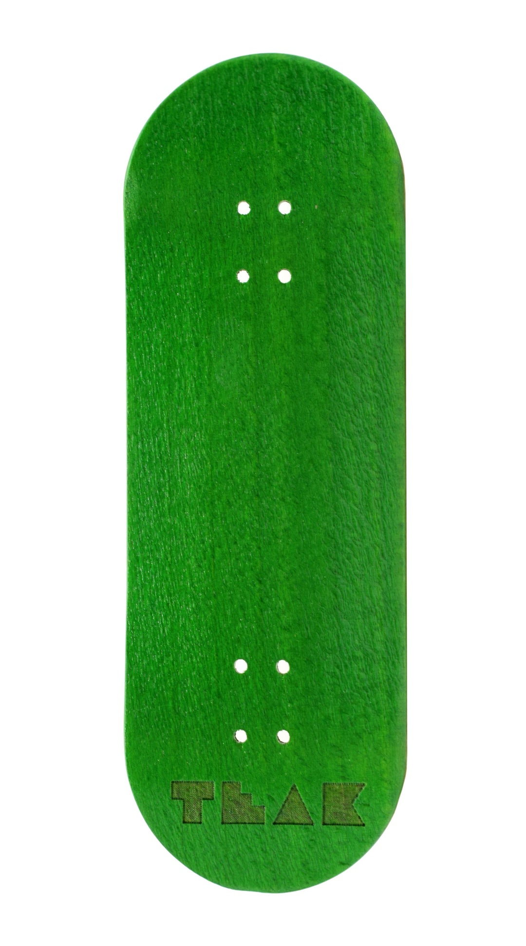 Teak Tuning PROlific Wooden 5 Ply Fingerboard Deck 32x95mm - Ghillie Green - with Color Matching Mid Ply