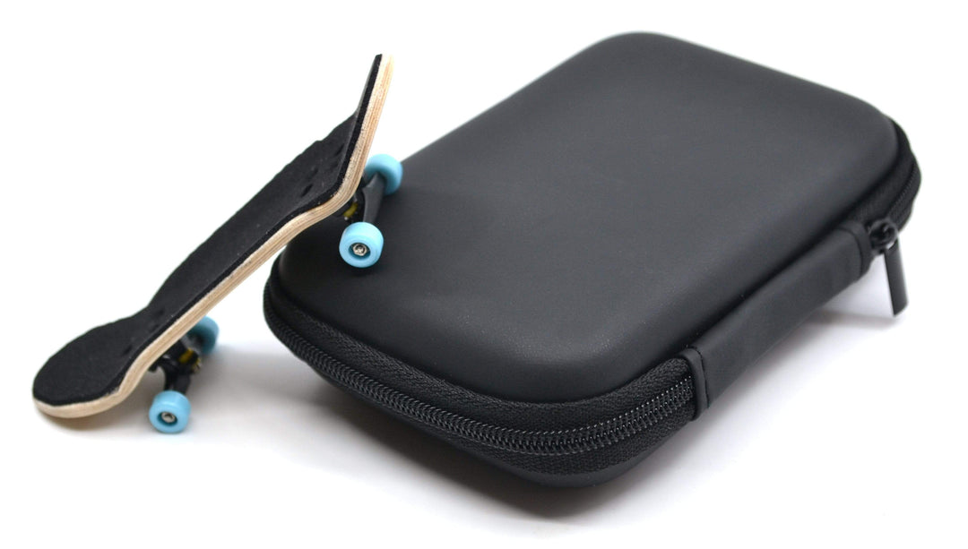 Mini Fingerboard Travel Carry Case - Black - Fingerboards Designed by Professional Fingerboarders Mini Fingerboard Travel Carry Case - Black - Fingerboards Designed by Professional Fingerboarders