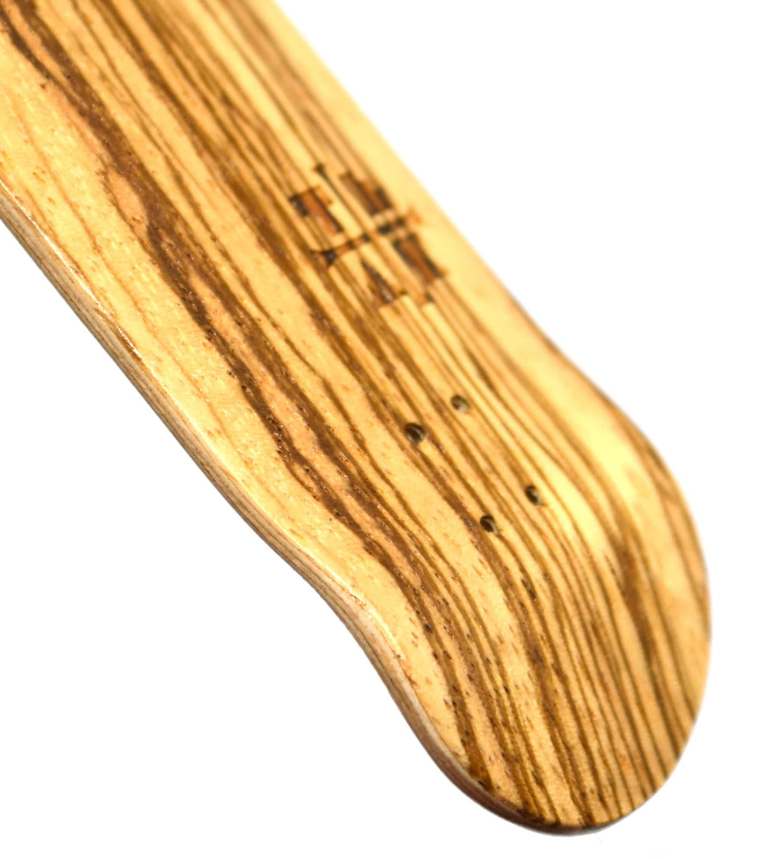 Teak Tuning PROlific Wooden Fingerboard Deck, "Zebrawood" - 32mm x 97mm