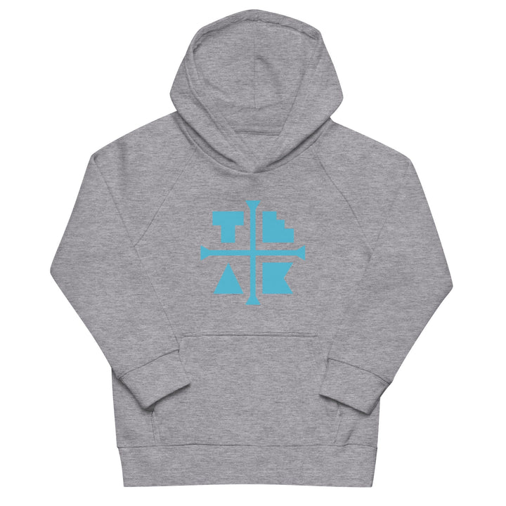 Teak Tuning Pro Fingerboards Teak Logo - Youth Comfy Hoodie Grey Melange / 6Y