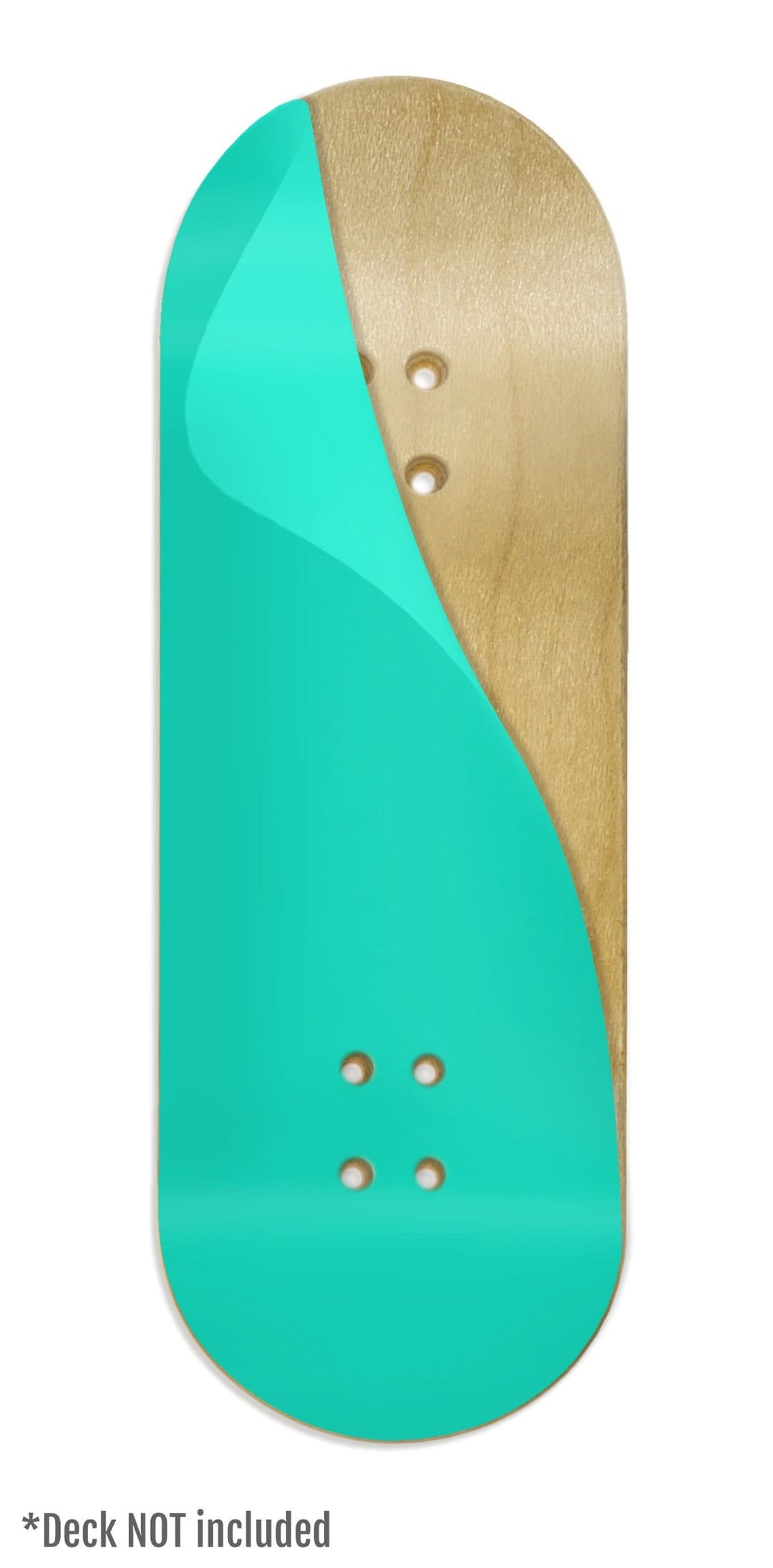 Teak Tuning "Wintergreen Colorway" ColorBlock Fingerboard Deck Wrap - 35mm x 110mm