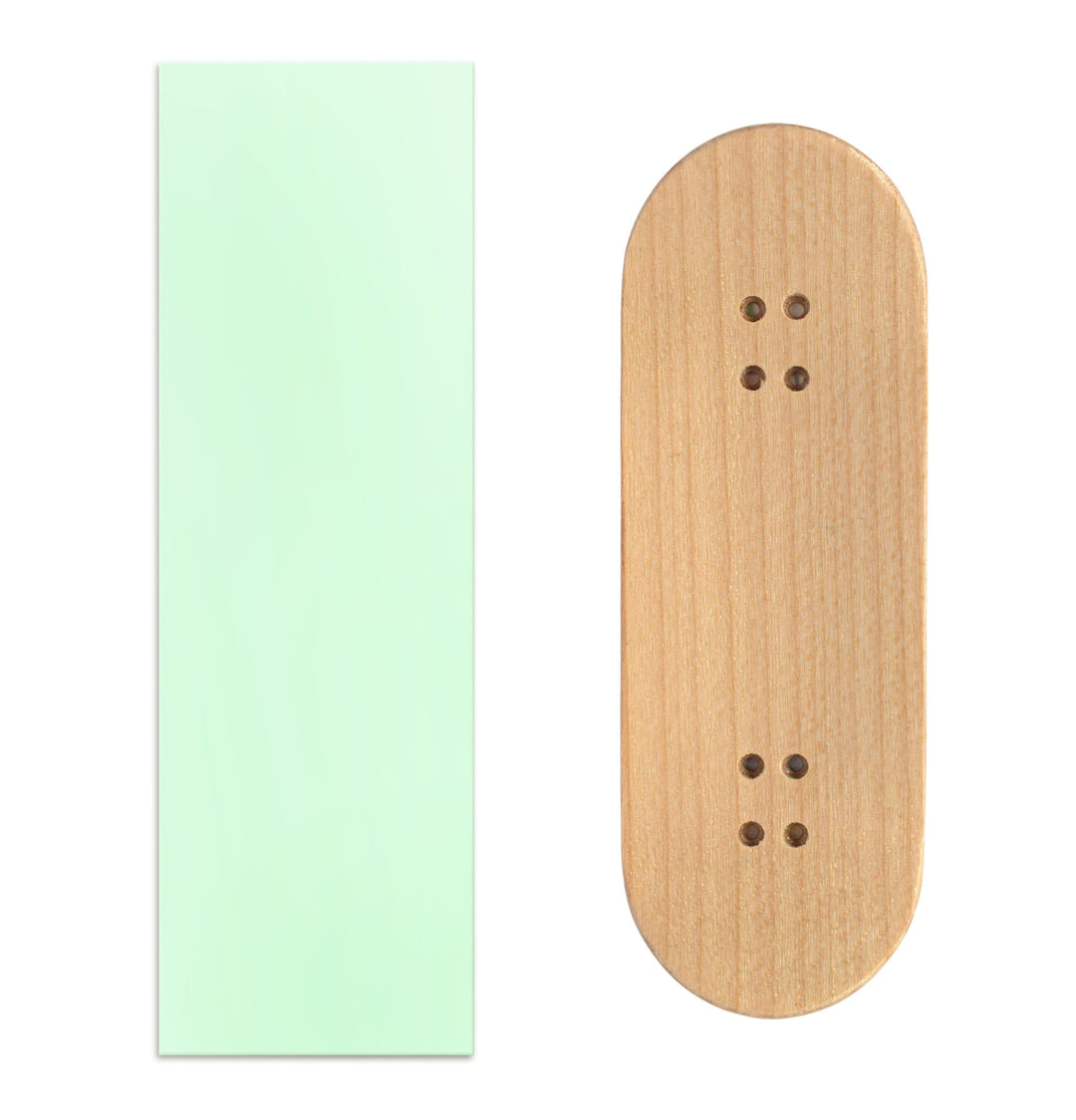 Teak Tuning Teak Swap Fingerboard Deck & ColorBlock Wrap - "Stargaze" Glow-In-The-Dark - 32mm x 97mm