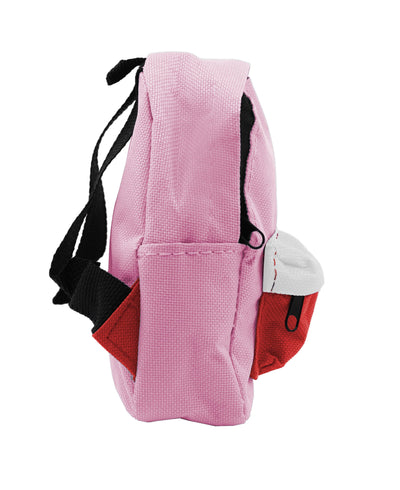 Teak Tuning Mini Fingerboard Travel Backpack Case - Pink Pink