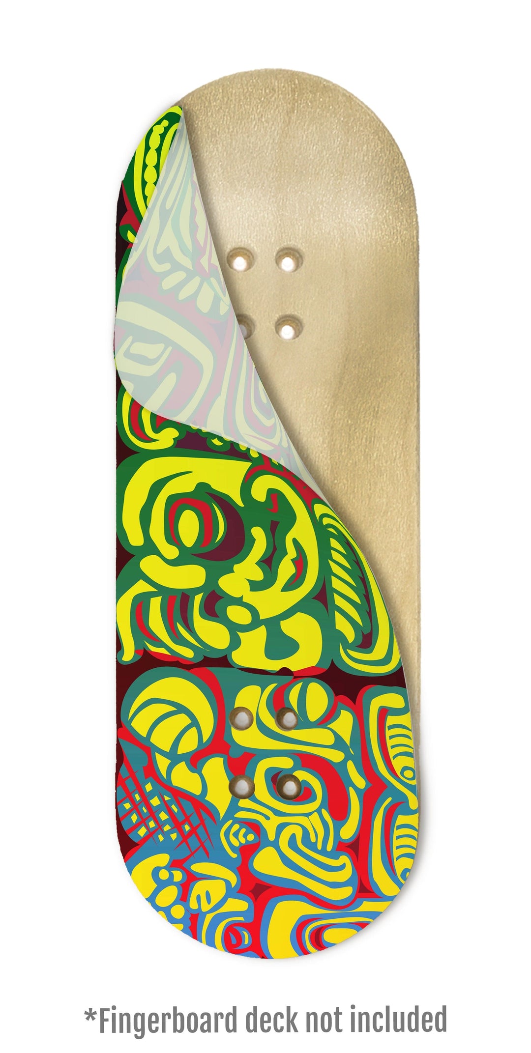 Teak Tuning "Ahluic" Artist Collaboration Deck Graphic Wrap - 35mm x 110mm