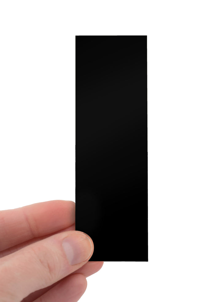 Teak Tuning "Phantom Black Colorway" ColorBlock Fingerboard Deck Wrap - 35mm x 110mm
