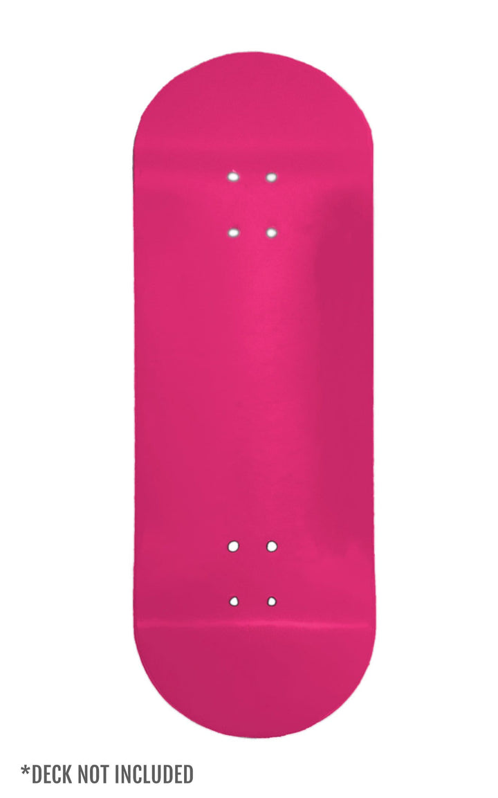 Teak Tuning "Bubblegum Pink Colorway" ColorBlock Fingerboard Deck Wrap - 35mm x 110mm