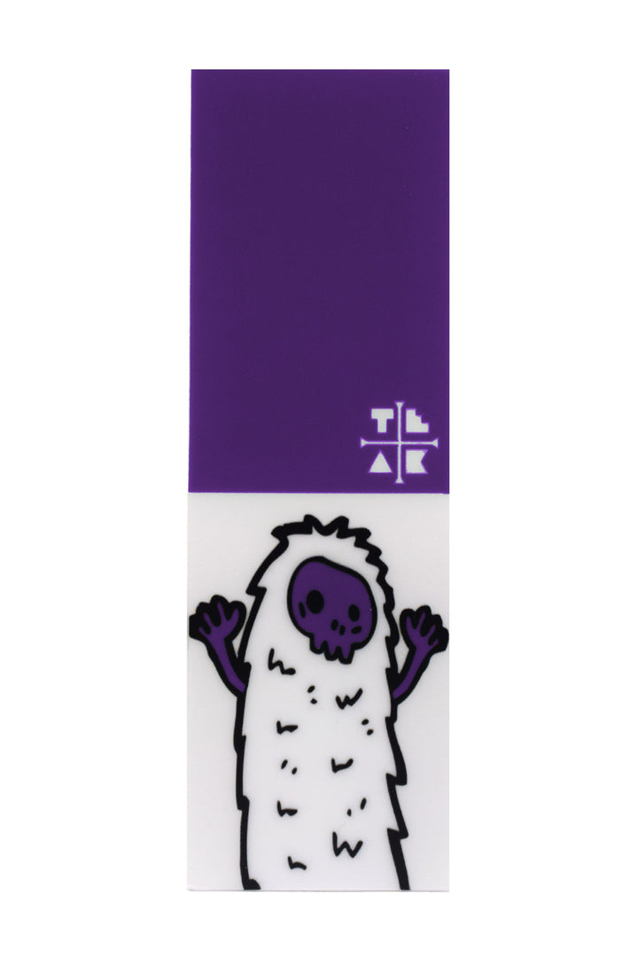 Teak Tuning "Purple Yeti" Deck Graphic Wrap (Transparent Background) - 35mm x 110mm