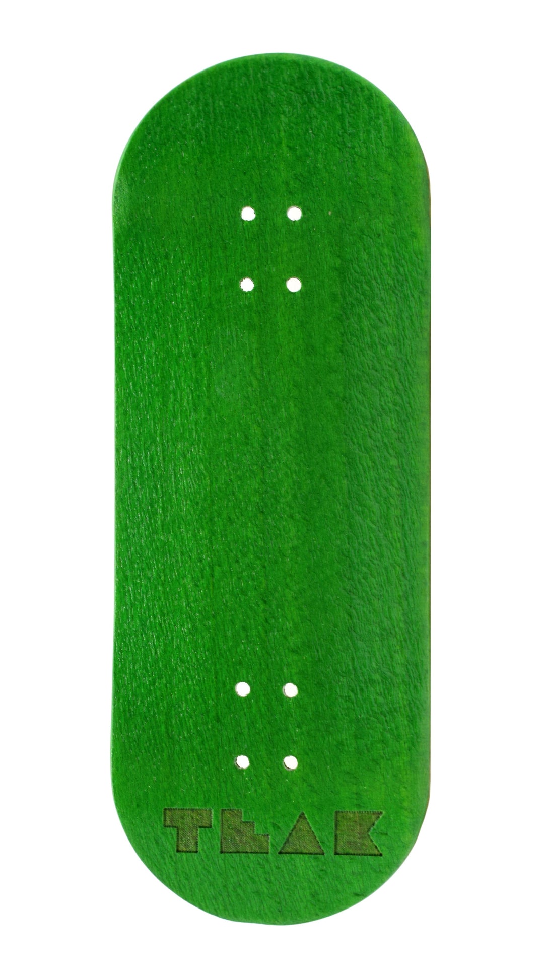 Teak Tuning PROlific Wooden 5 Ply Fingerboard Deck 35x95mm - Ghillie Green - with Color Matching Mid Ply