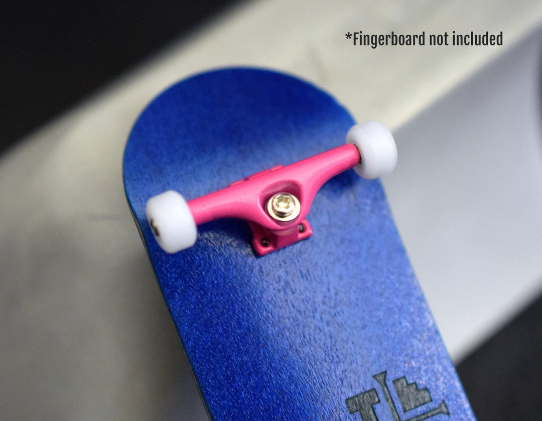 Teak Tuning Prodigy Swerve Trucks, 34mm - Pink Colorway