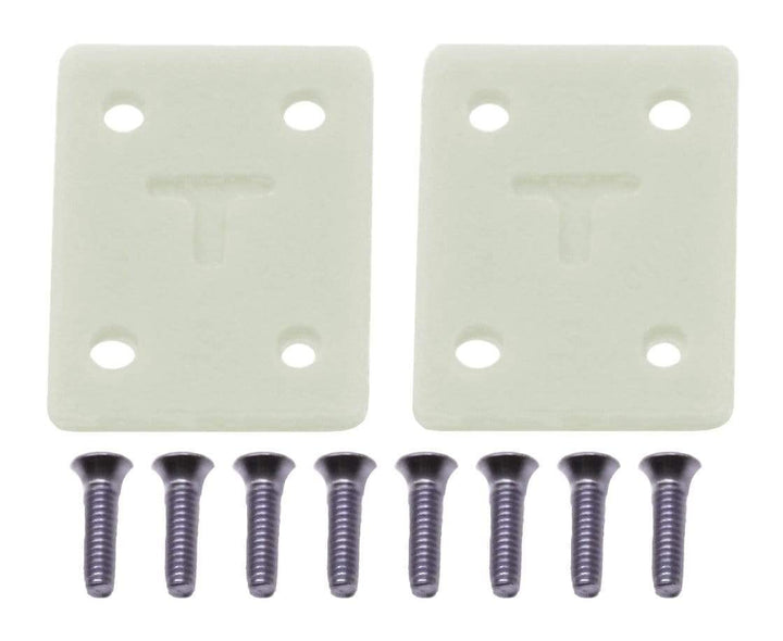 Teak Tuning Riser Pad Kit (Includes 8 Long Screws) - Glow In The Dark (Off-White to Green Glow)