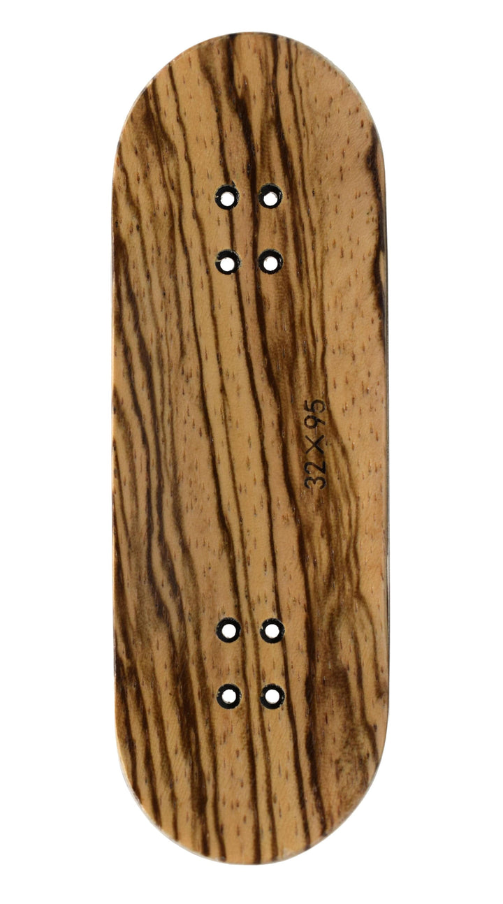 Teak Tuning PROlific Wooden 5 Ply Fingerboard Deck 32x95mm - The Classic - with Color Matching Mid Ply