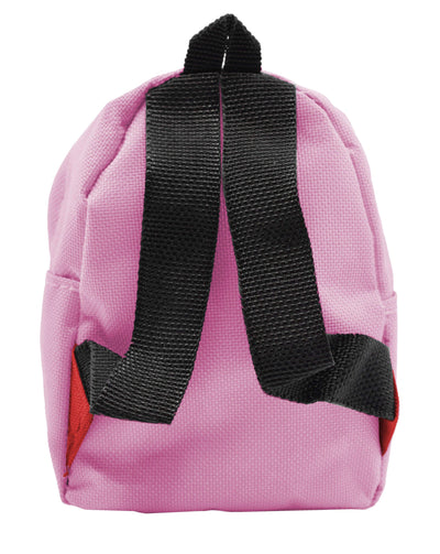 Teak Tuning Mini Fingerboard Travel Backpack Case - Pink Pink