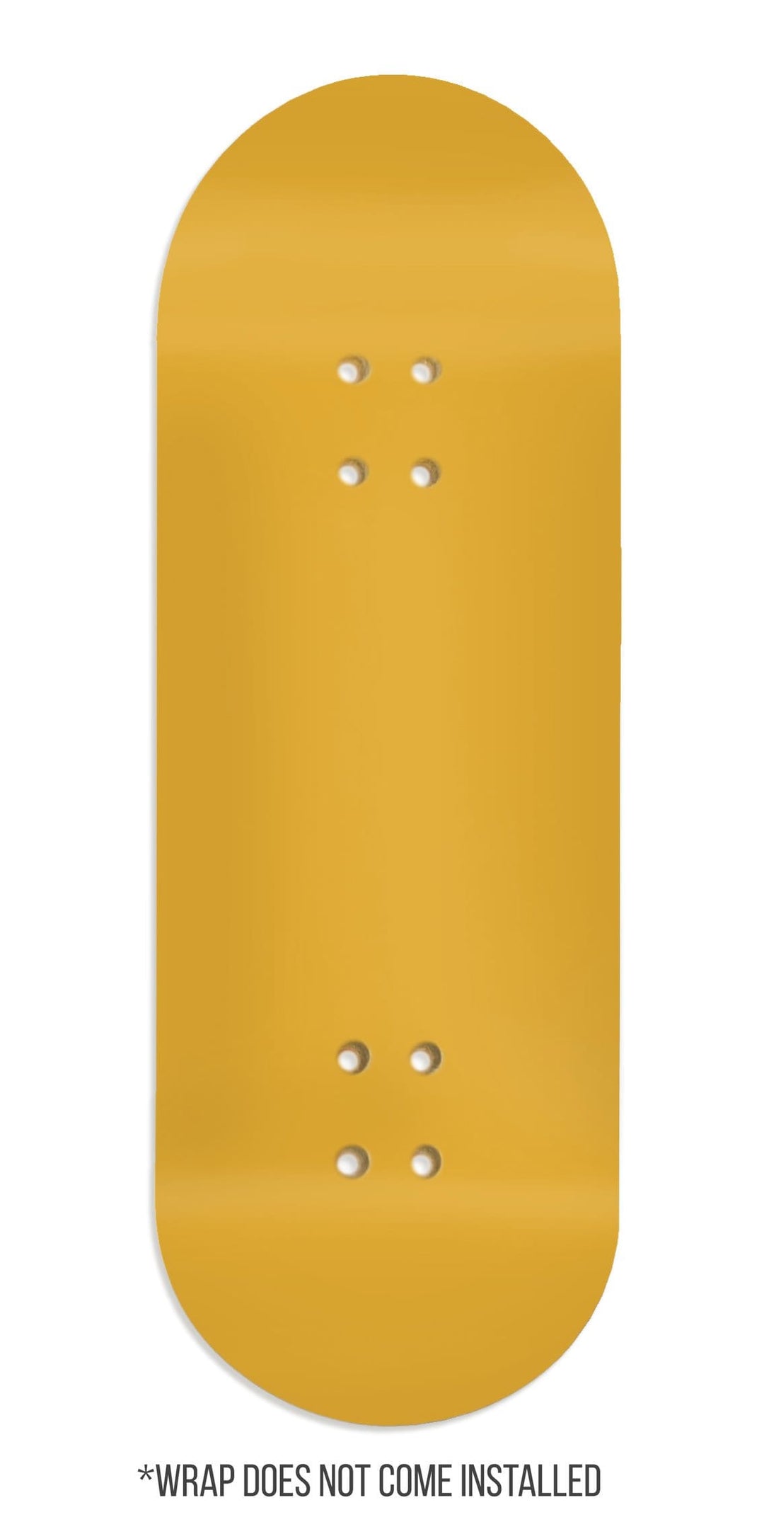 Teak Tuning Teak Swap Fingerboard Deck & ColorBlock Wrap - "Honey Gold" - 32mm x 97mm