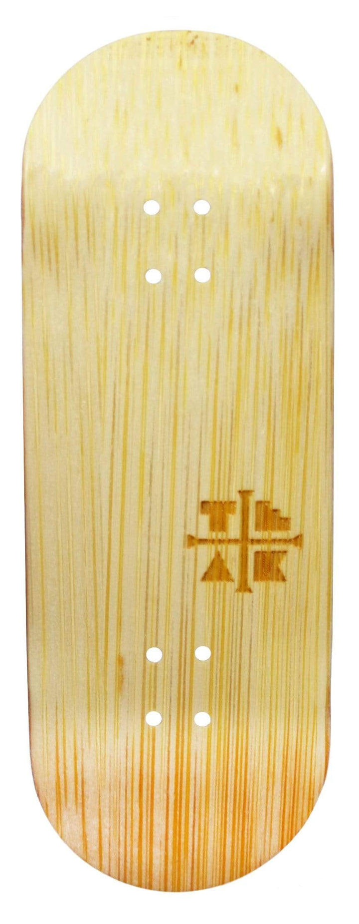 Teak Tuning PROlific Wooden Fingerboard Deck, "Bamboo Samurai" - 34mm x 97mm