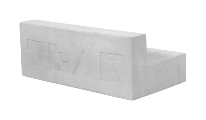 Teak Tuning Monument Series Concrete Ledge Obstacle - 4.25" Wide, 2" Tall - "Sterling Gray" Colorway
