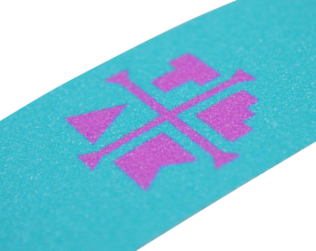 Teak Tuning 3PK Fingerboard Skate Grip Tape, Cotton Candy Logo Edition - 38mm x 114mm