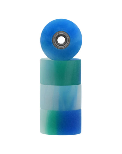 Teak Tuning Apex Crusier Wheels - 61D Urethane - ABEC-9 Bearings - "Terra"