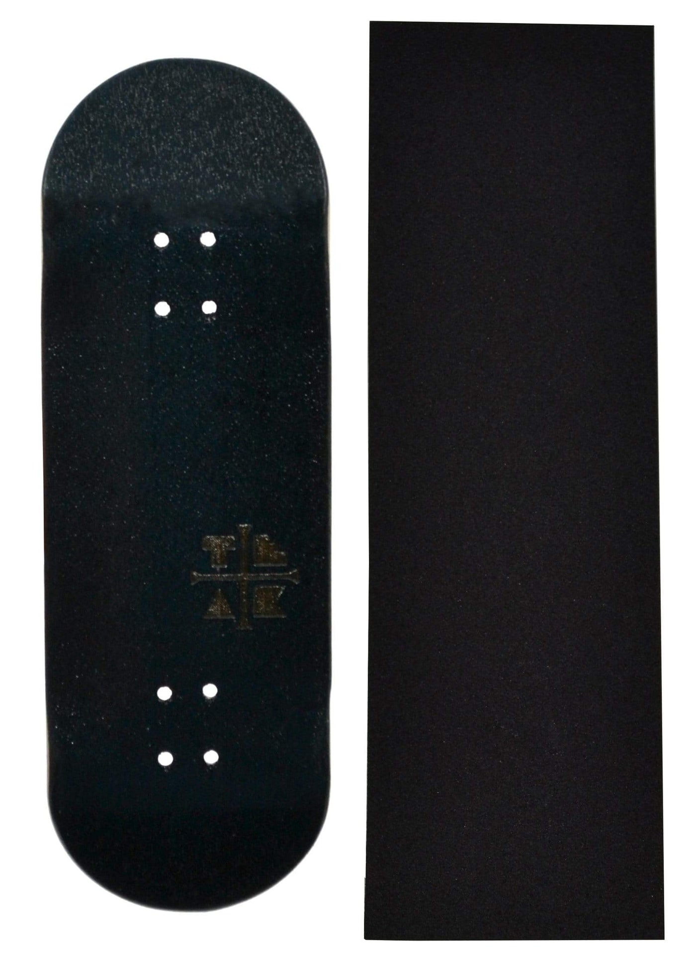 Teak Tuning PROlific Wooden Fingerboard Deck, "Black Mamba" - 32mm x 97mm